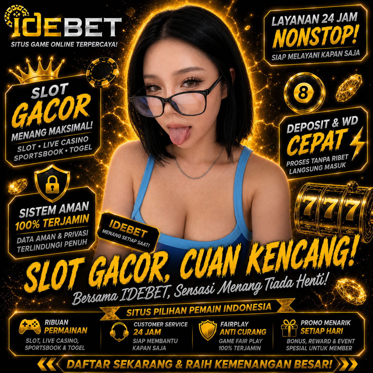 Galeri foto IDEBET: Link Situs Langka Bisa Maxwin Hitungan Detik Saja di Mahjong