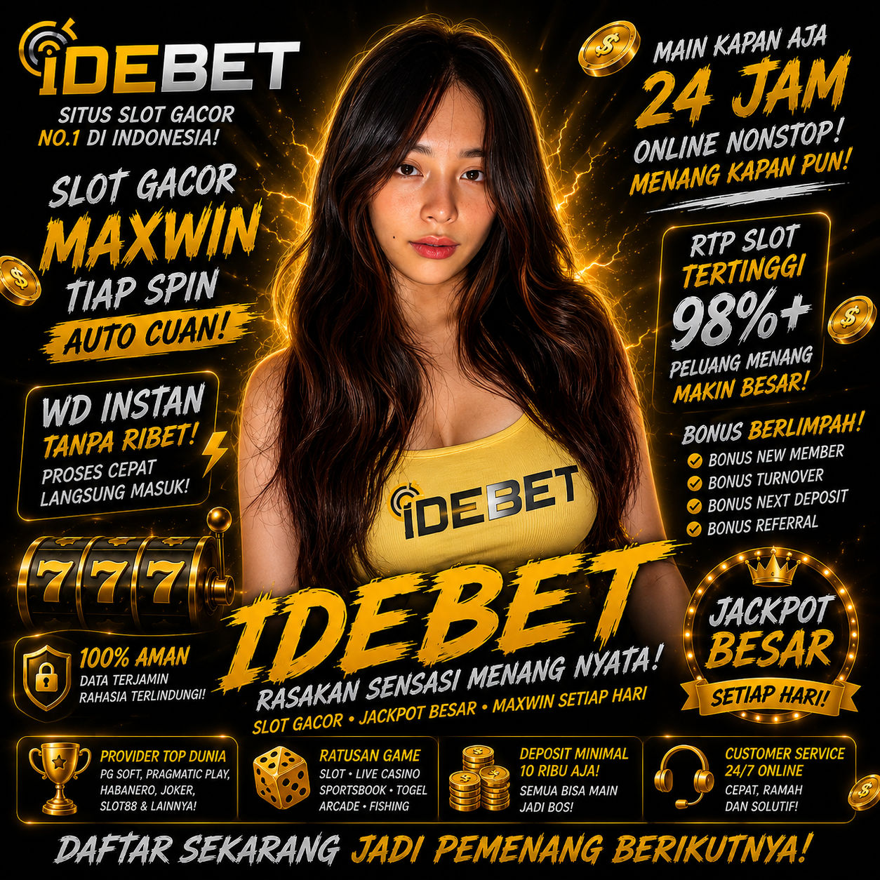 IDEBET: Situs Ranah Bermain Mencari Jackpot Besar Hari Ini Dengan Pola Gacor - WooCommerce eCommerce