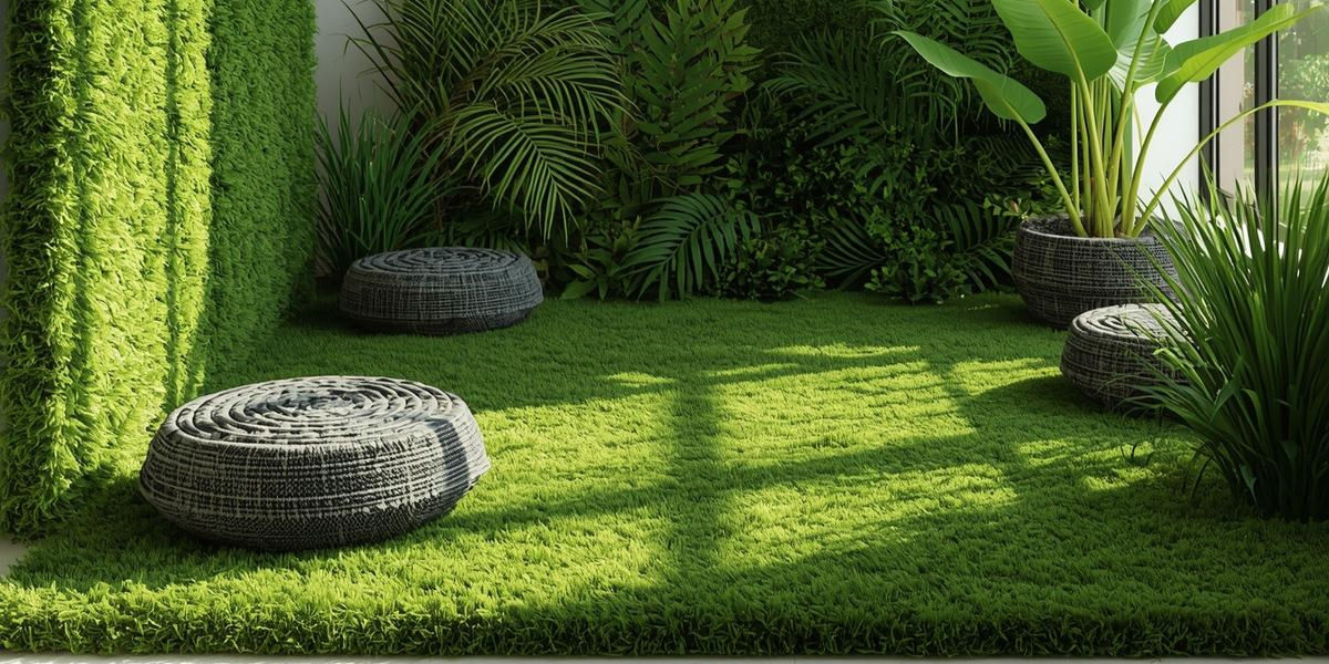 Rumput Sintetis Untuk Dekorasi Ruangan