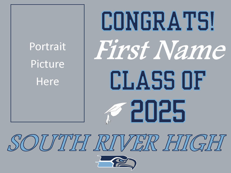 Double Sided Yard Sign with Photo
 ** In-store pickup only