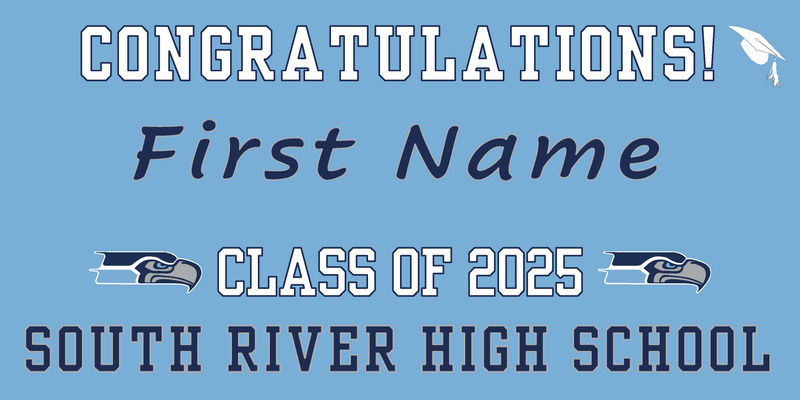 Personalized Grad Banner
 ** In-store pickup only