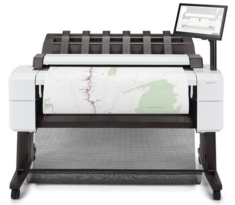 HP DesignJet T2600 MFP Large Format Wireless Plotter Printer - 36"
-19.3 sec/page on D, 180 D prints per hour
-Print Resolution Color (best) up to 2400 x 1200 optimized dpi
-Rent for 60 Months 
-Full service and supply contract available