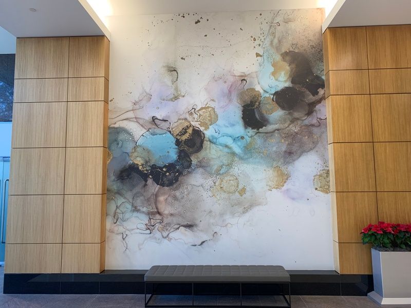 Professional printed wall mural
- Durable commercial vinyl wallcovering
Submit as a request for quote.