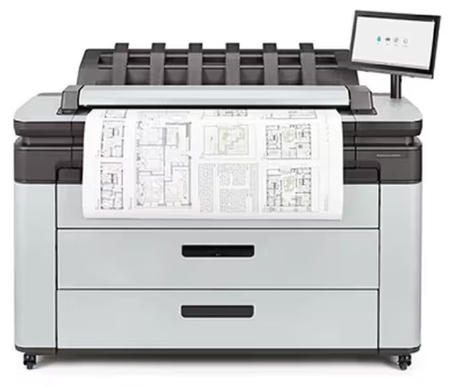 HP PageWide XL 3600 MFP Dual Roll
-240 D prints per hour
-Print Resolution Color (best) up to 24000 x 1200 optimized dpi
-Pigment-based (C, M, Y, K)
-29 Sec First Out