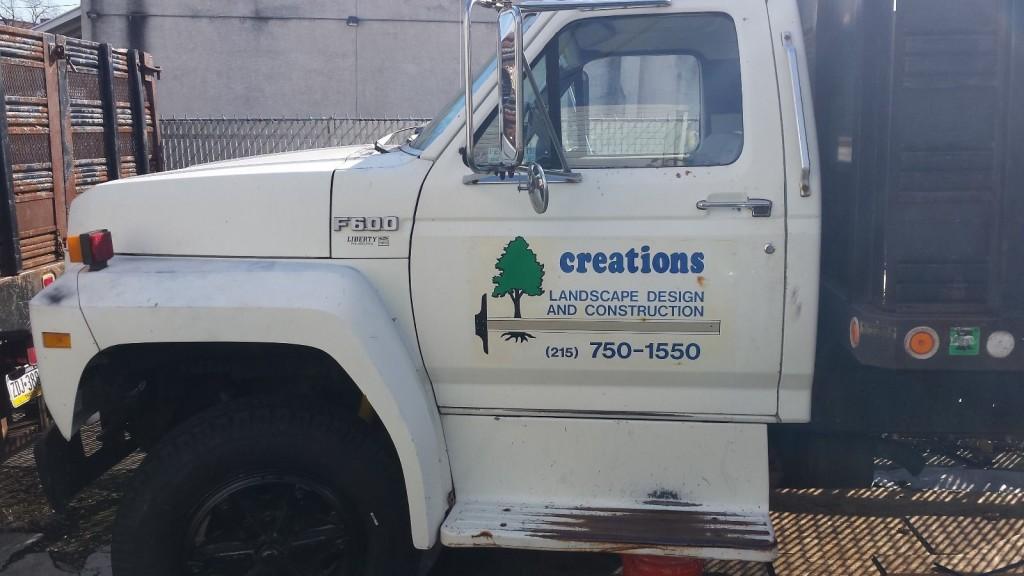 1988 Ford F600 Dump/scrap/plow/landscape Truck