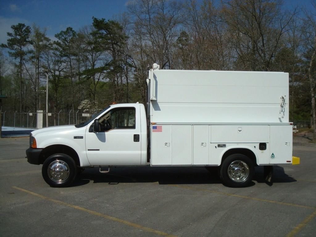 2000 Ford F 550 Super Duty Utility Service Truck