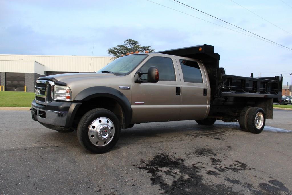 2006 Ford f 550 Crewcab with Brand new dump body