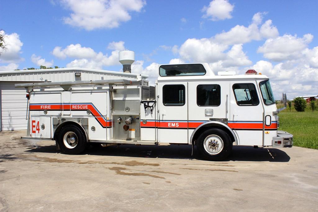1993 E-One Fire Truck Pumper Rescue