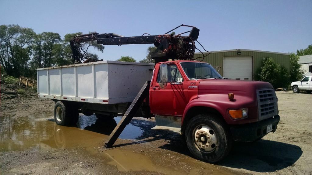 1997 Ford F550 Log/Boom Truck