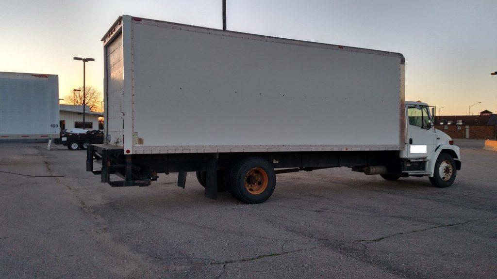 Routine maintenance done 1998 Freightliner FL70 truck