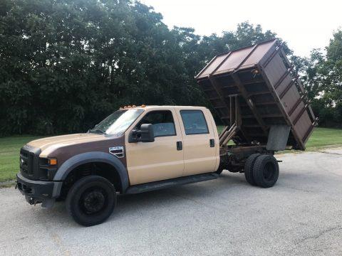 solid 2008 Ford Super Duty F 450 XL dump truck for sale