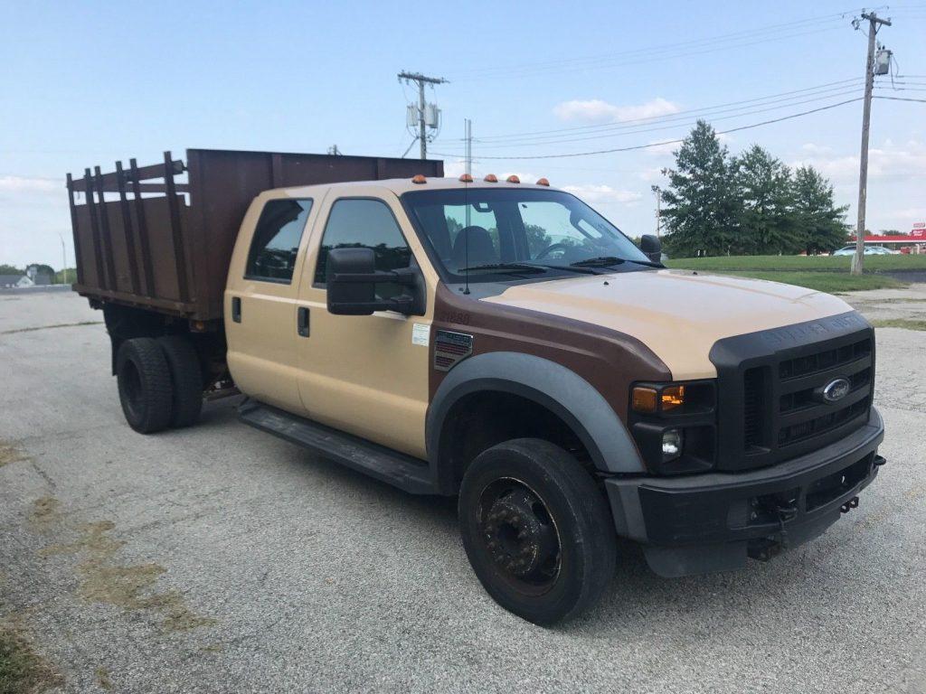 solid 2008 Ford Super Duty F 450 XL dump truck