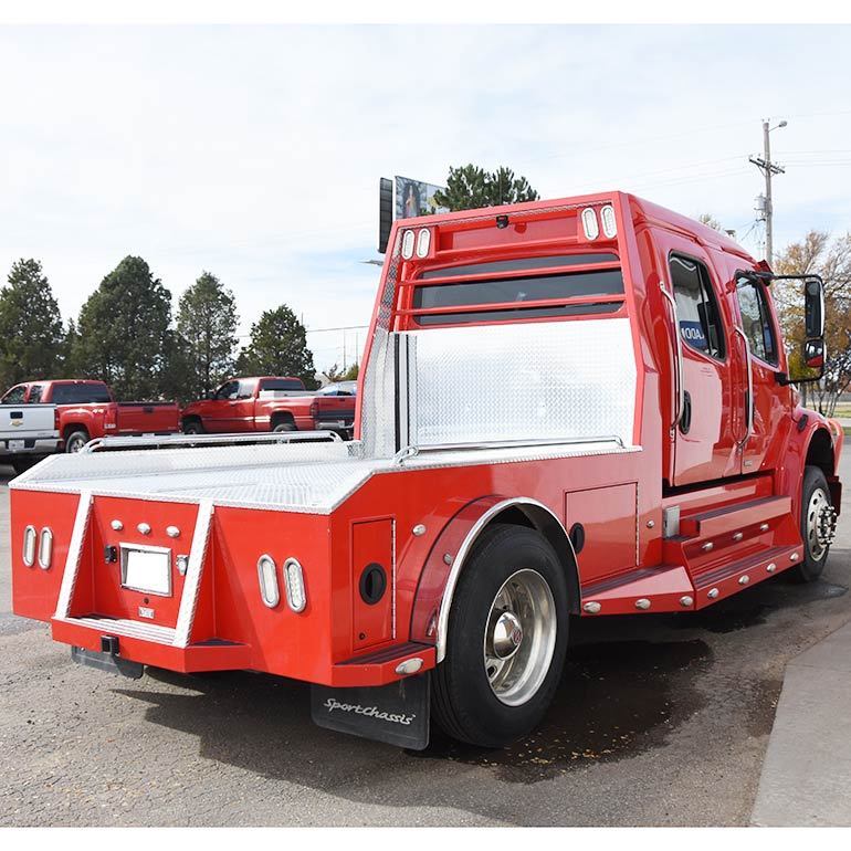 converted 2012 Freightliner M2 Sportchassis