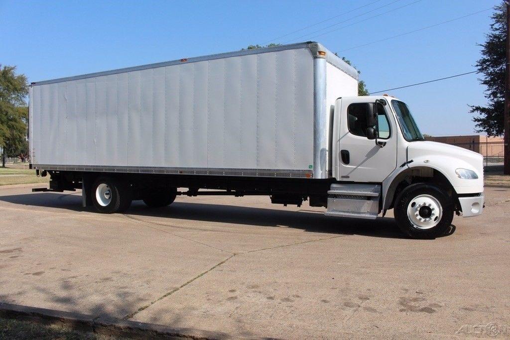decent mileage 2012 Freightliner m2 30 foot box with 4400lb lift gate
