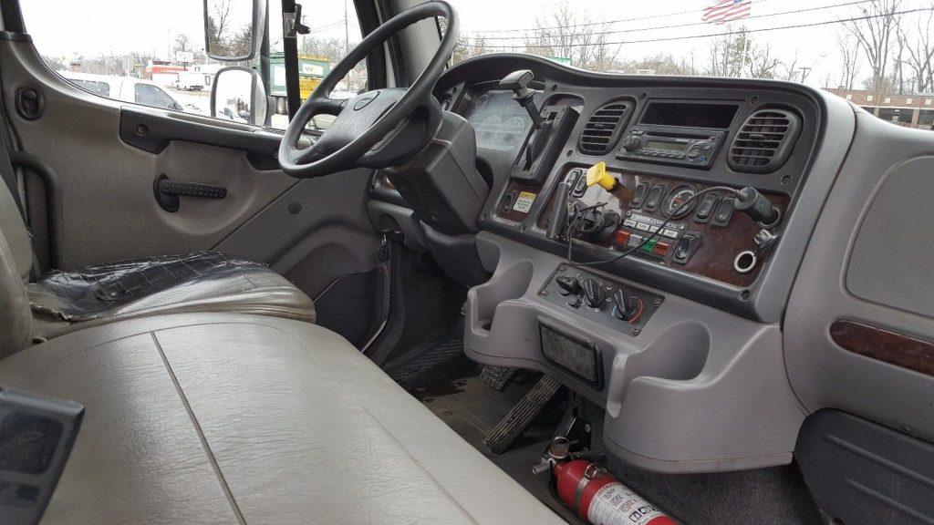 good condition 2011 Freightliner 2 Car Flatbed tow truck