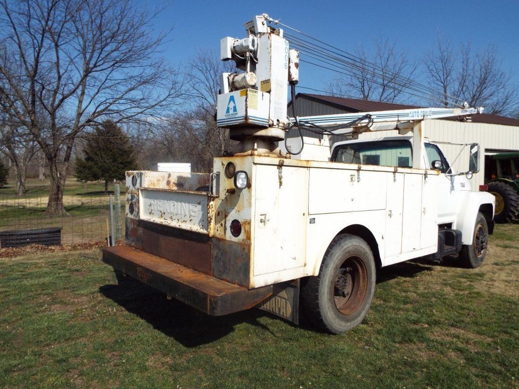 Auto Crane 1987 Ford f700 truck