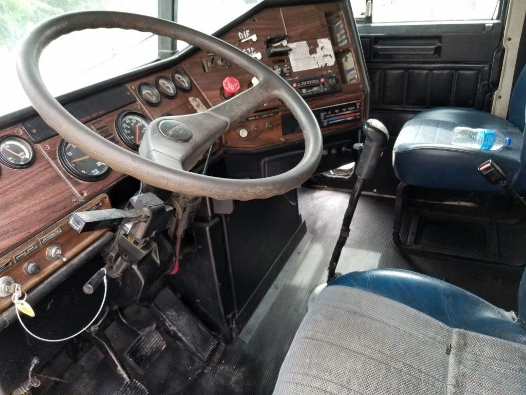 solid 1998 Freightliner FLD truck