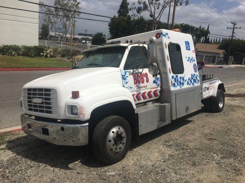 rebuilt transmission 2000 GMC C7500 tow truck for sale