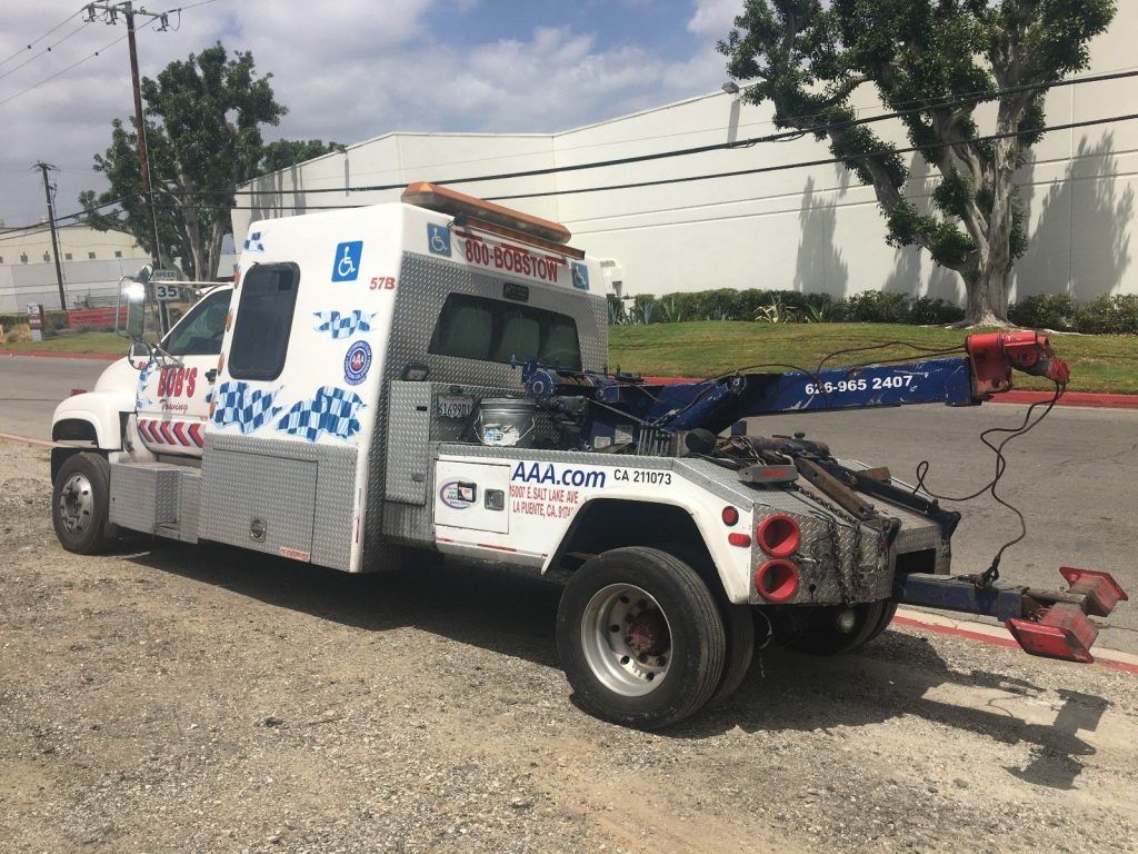 rebuilt transmission 2000 GMC C7500 tow truck
