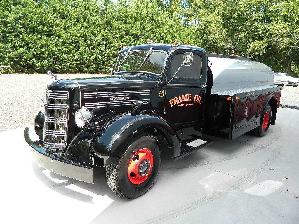 custom 1948 Mack EF oil truck
