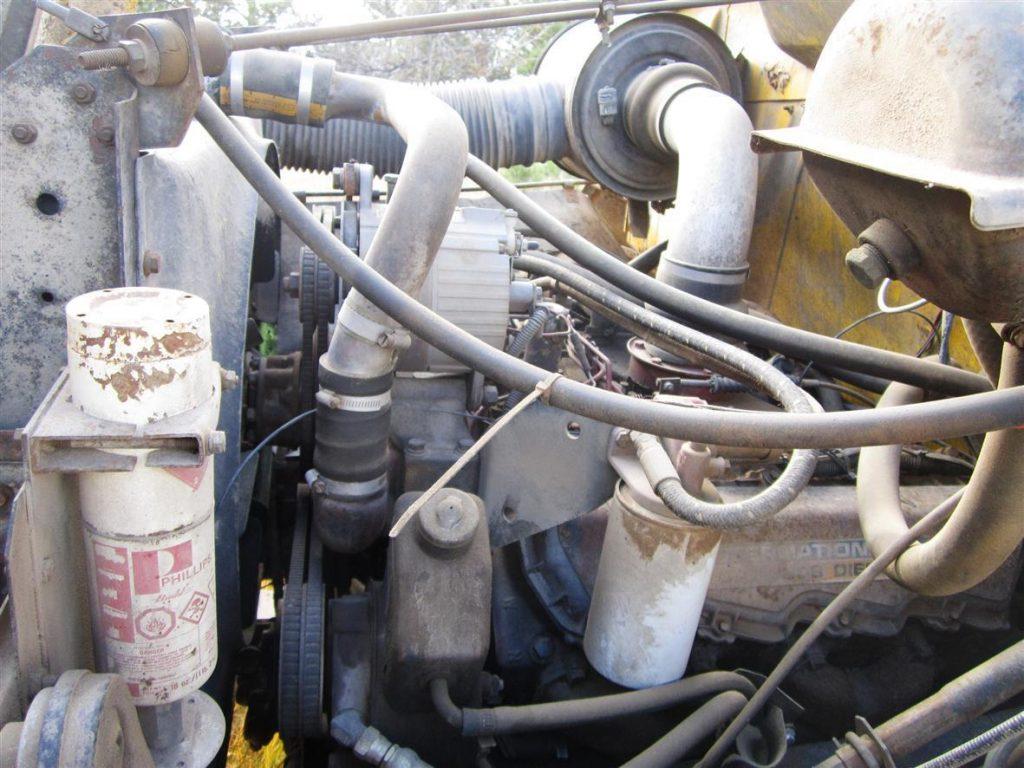 great running 1980 International Harvester Dumptruck