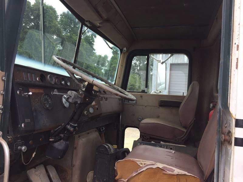 solid 1981 International Paystar 5000 truck