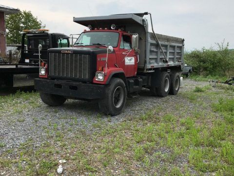 strong running 1985 GMC BRIGADIER DUMP Truck for sale