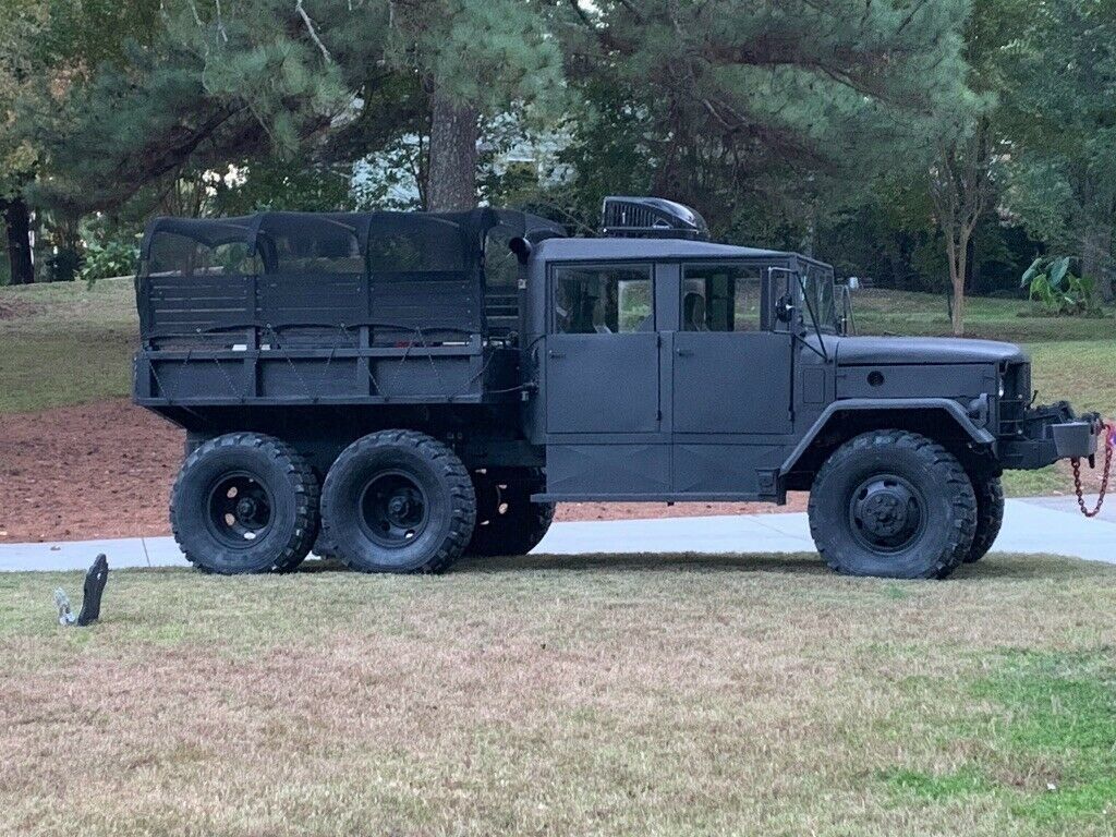 custom crew cab 1971 AM General Deuce and a half military truck