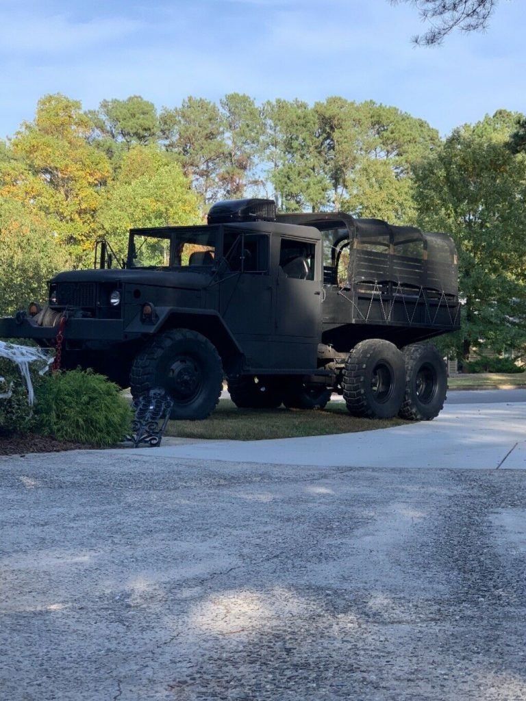 custom crew cab 1971 AM General Deuce and a half military truck
