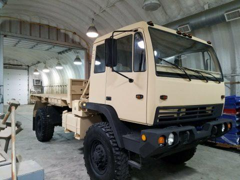clean 1998 Stewart &amp; Stevenson LMTV M 1078 military truck for sale