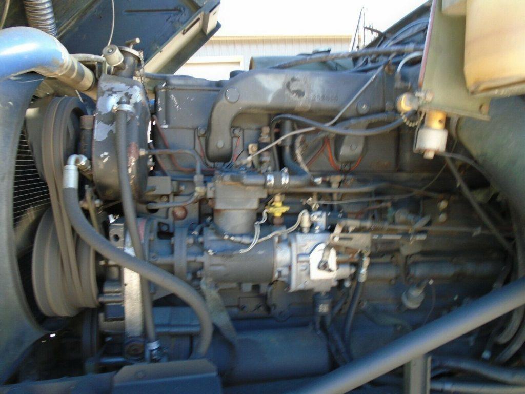 low miles 1986 AM General M942a1 dump Truck