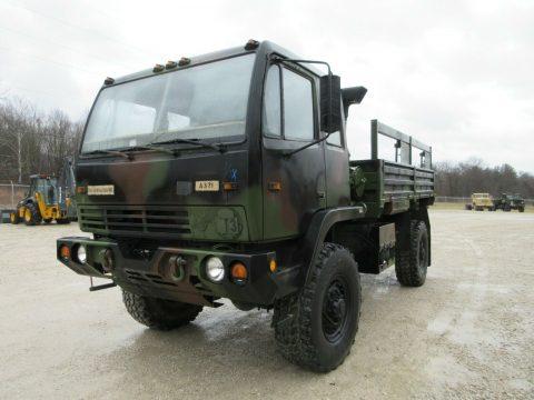 clean 1996 Stewart &amp; Stevenson LMTV M1078 4×4 military truck for sale