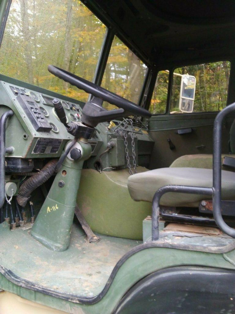 rare 1997 Stewart & Stevenson 6×6 cargo truck