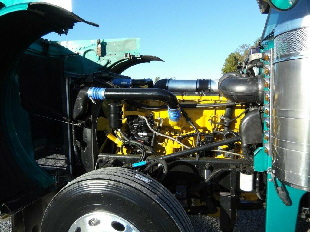restored 2000 Peterbilt 379 new engine truck