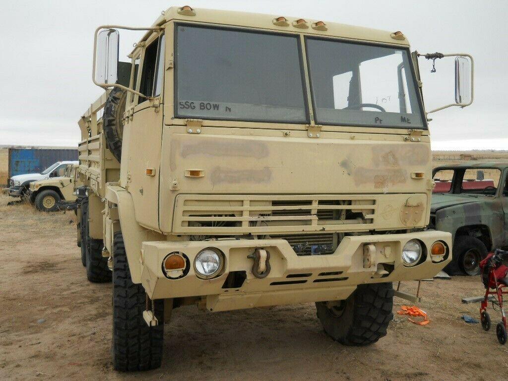 excellent shape 1998 Stewart & Stevenson M1093 MTV Air Drop 6X6 Cargo Truck