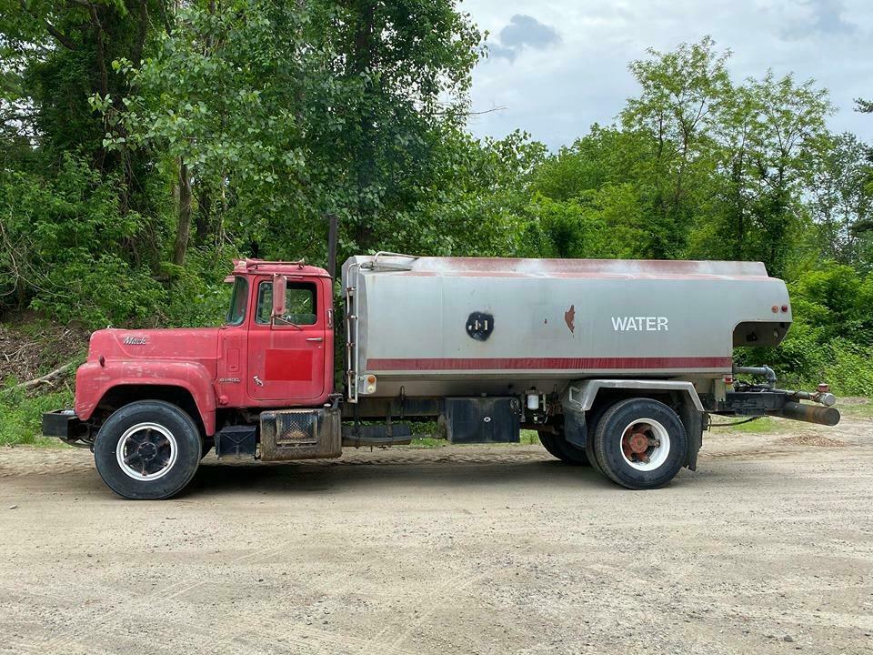 solid 1967 Mack R model truck