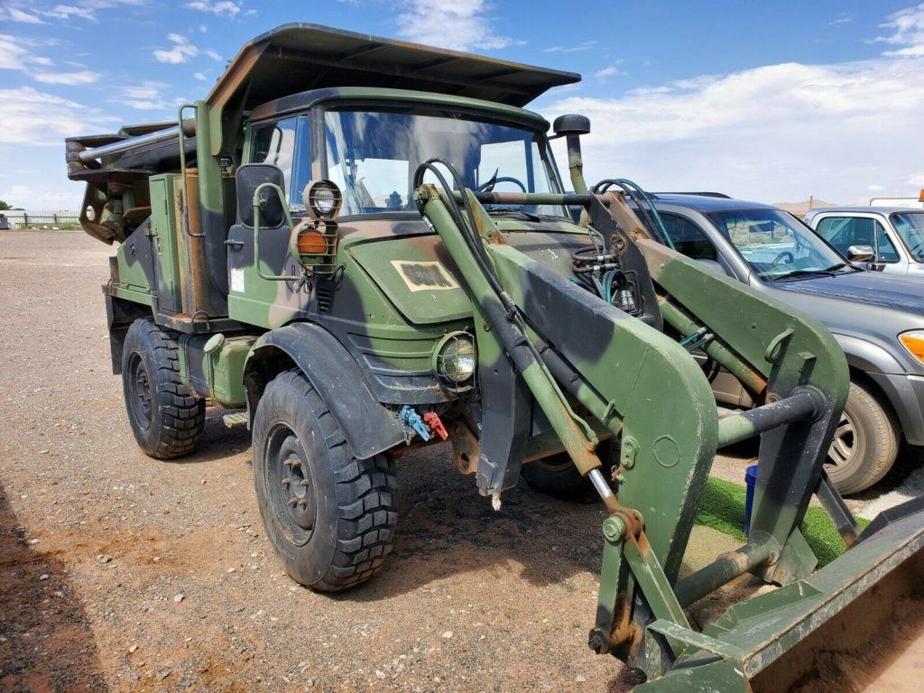 everything works 1985 Mercedes Benz Unimog military truck