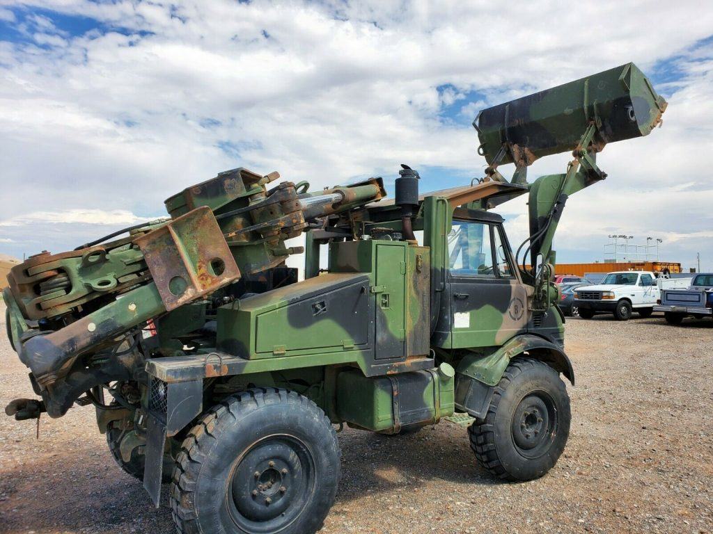 everything works 1985 Mercedes Benz Unimog military truck