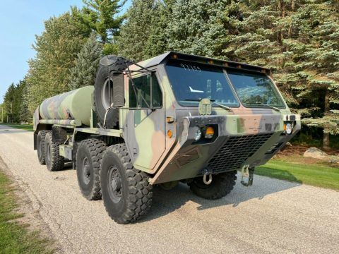 off road Tanker 2008 Oshkosh M978a2 Hemtt 8×8 military truck for sale