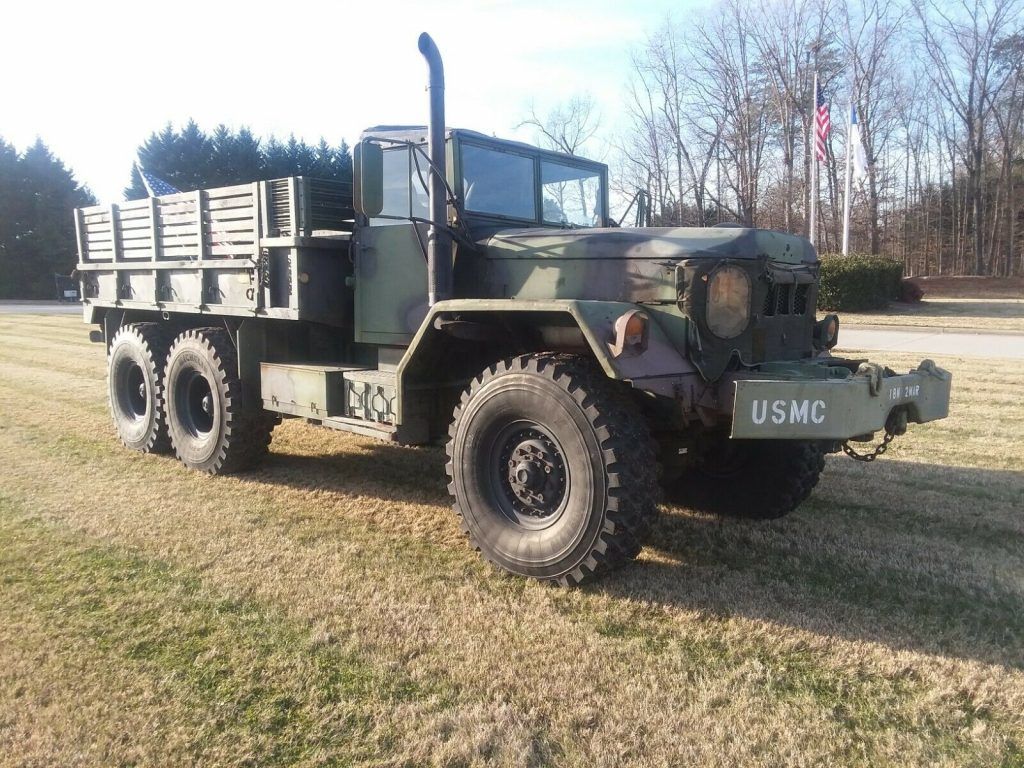 serviced 1971 AM General M813a1 5 Ton 6×6 Super Single military truck
