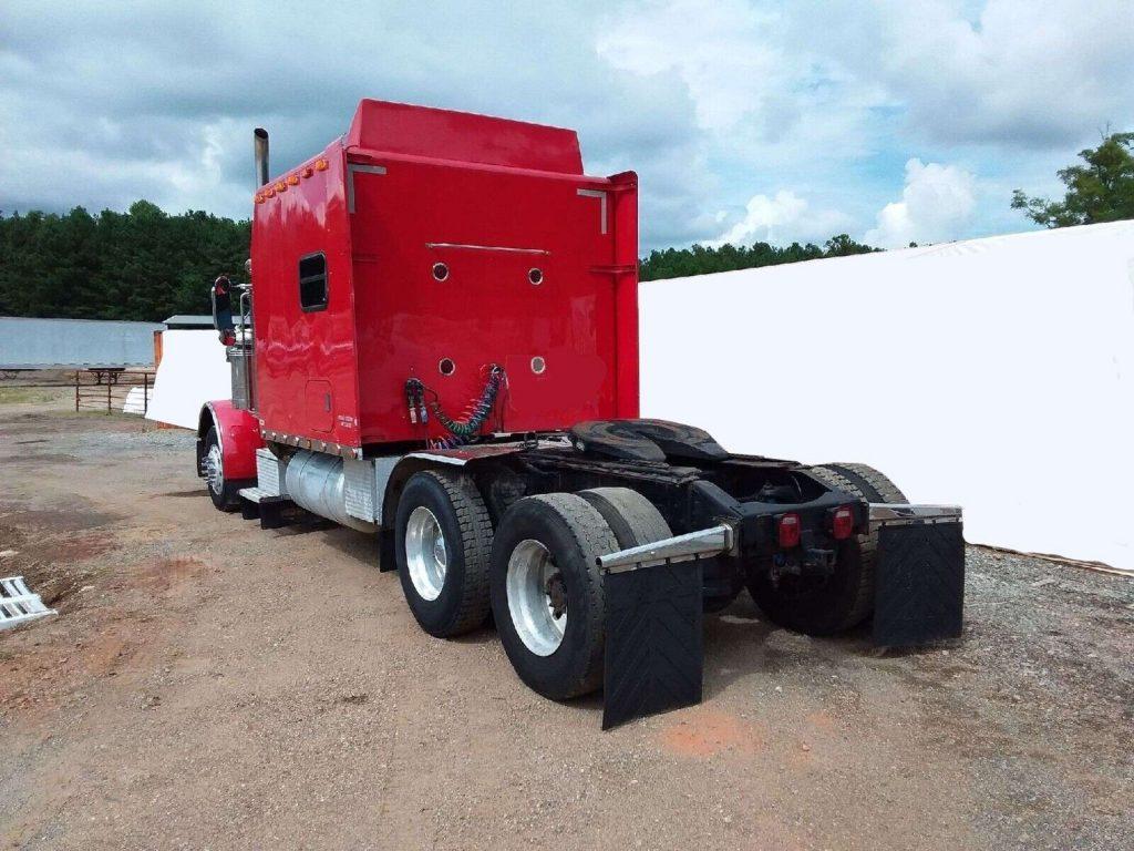 1995 Peterbilt 379 95″ sleeper semi truck [lots of redone stuff]