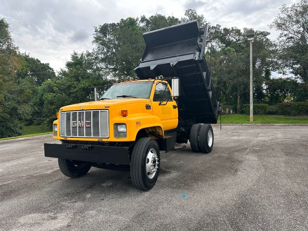 2000 GMC C7500 Dump Truck [7,2 l Caterpillar Diesel]