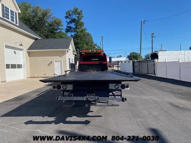 2007 International Durastar Extended Cab Flatbed Rollback Tow Truck 411326 Miles