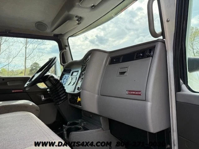 2016 Kenworth T370 Equipment Rollback Flatbed Hauler 263262 Miles White