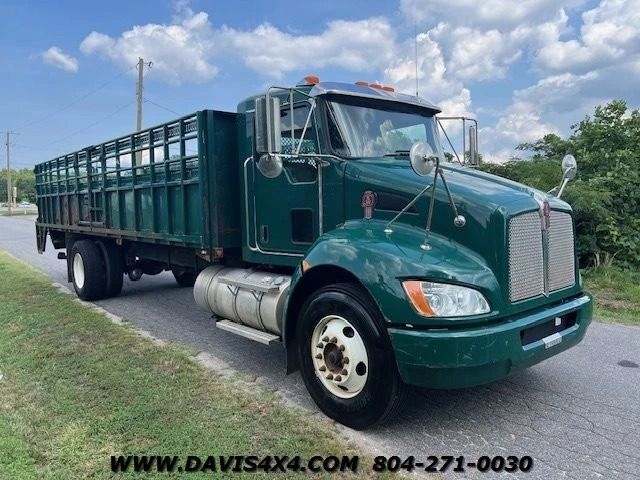 2018 Kenworth T270 Cab Chassis Flatbed Diesel 144192 Miles Green 6.7