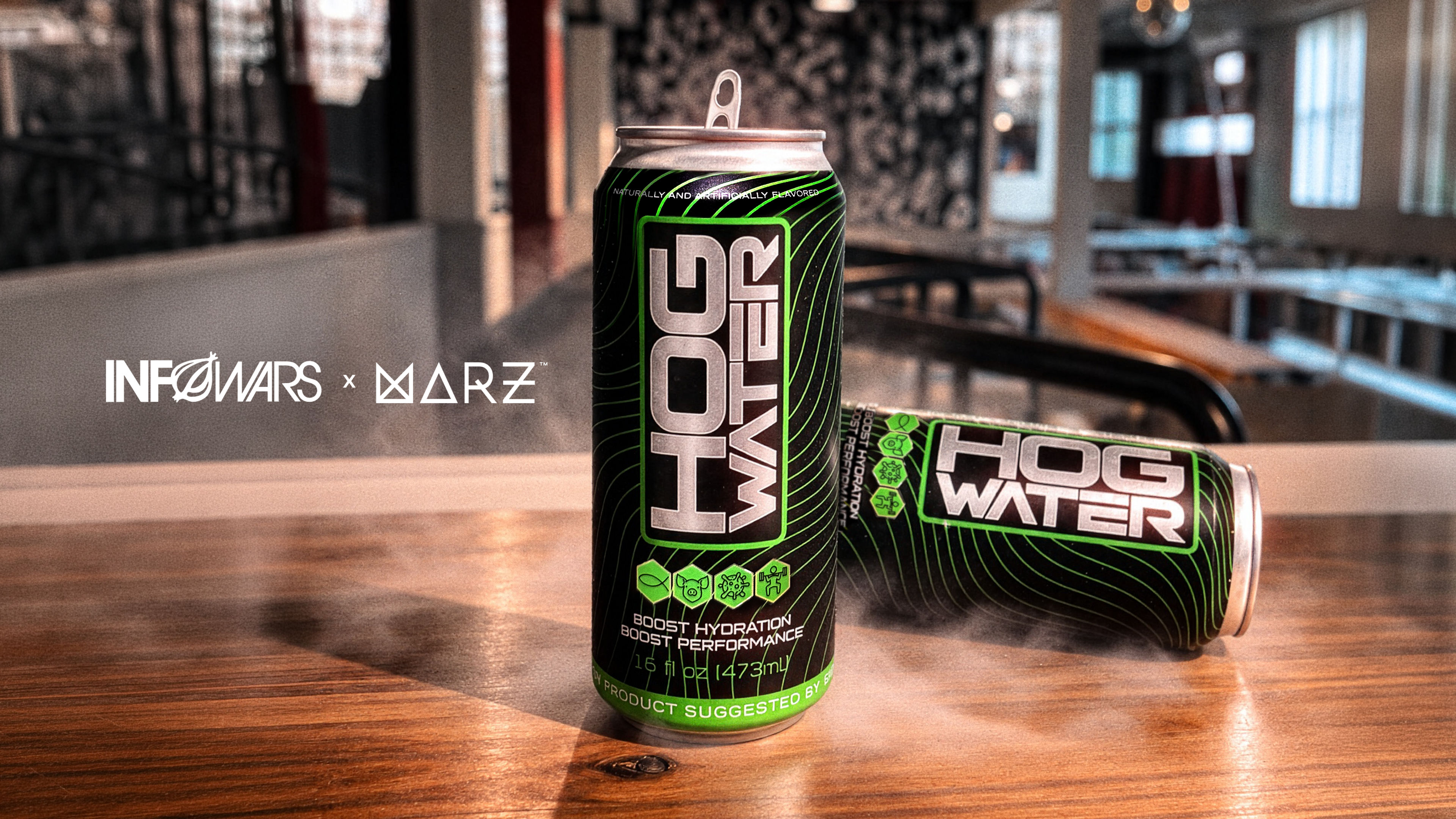 America’s Only Hydration Product! Hog Water is Real! Shop the exclusive collab between InfoWars and Marz!