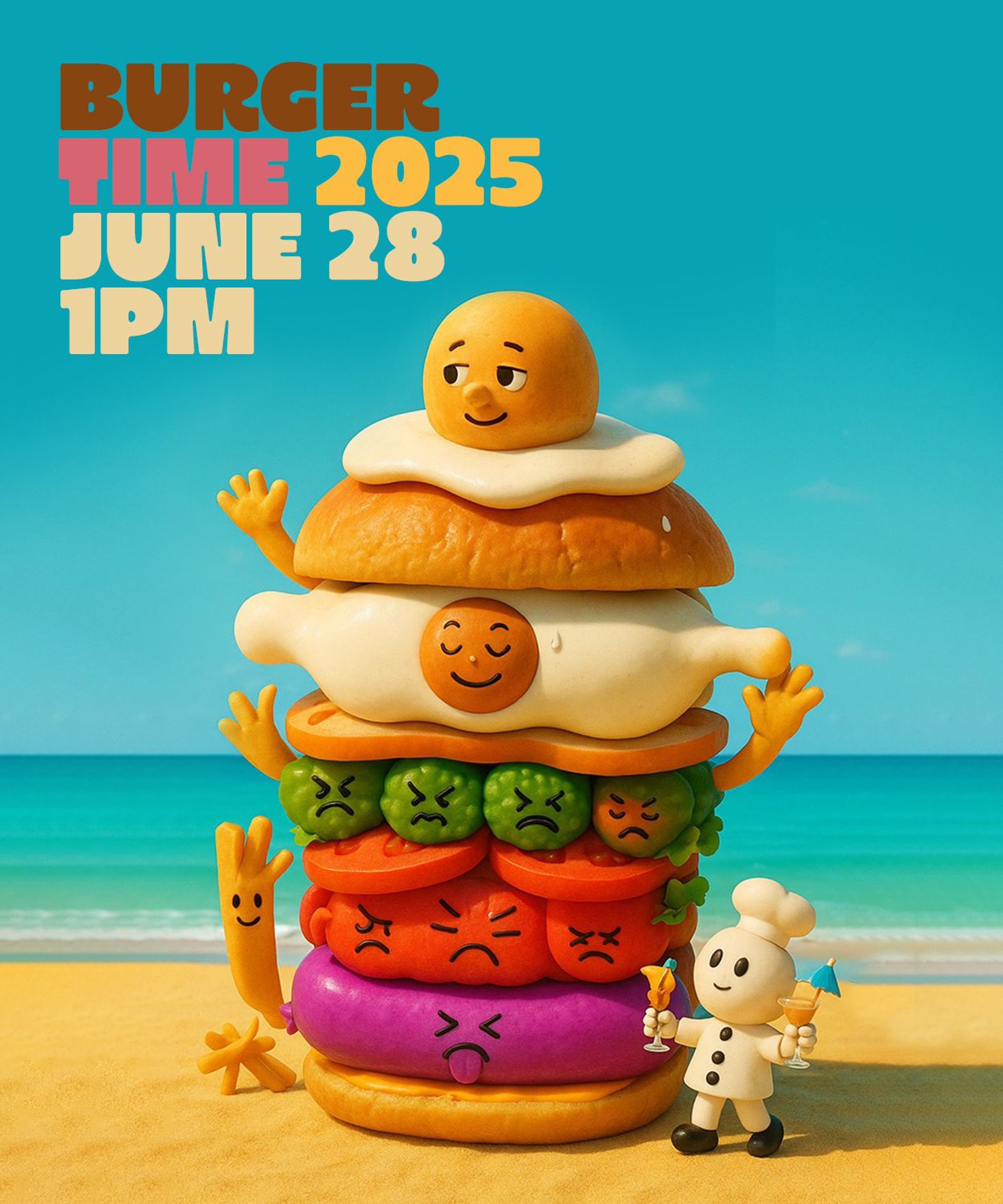 This Week Burger Time There can be only one burger champion. Saturday June 28 at 1pm. Buy Tickets