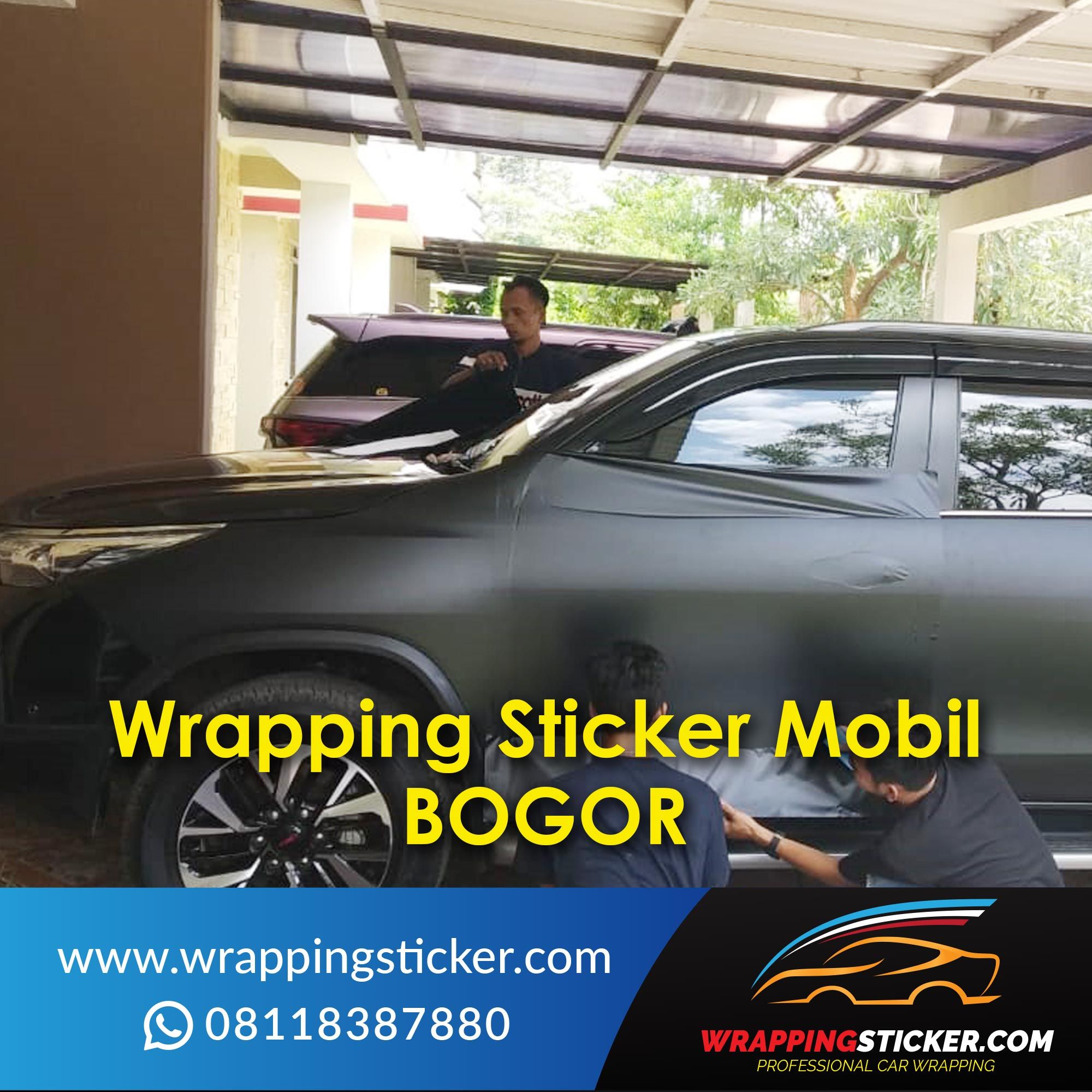 Wrapping Sticker Mobil Bogor