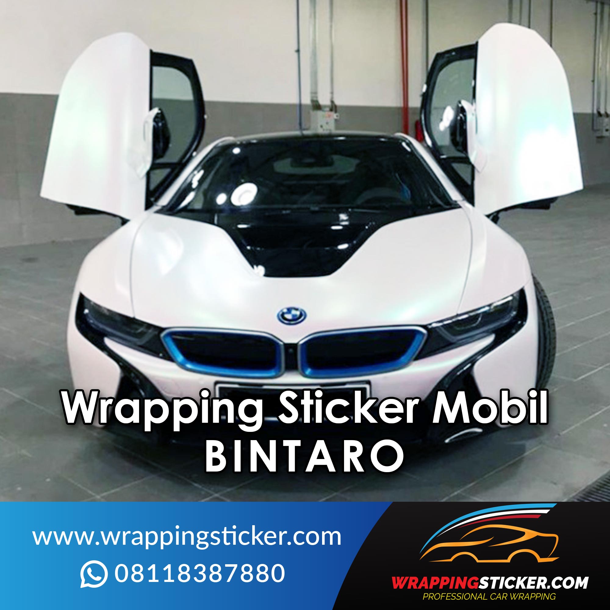 Wrapping Sticker Mobil Bintaro