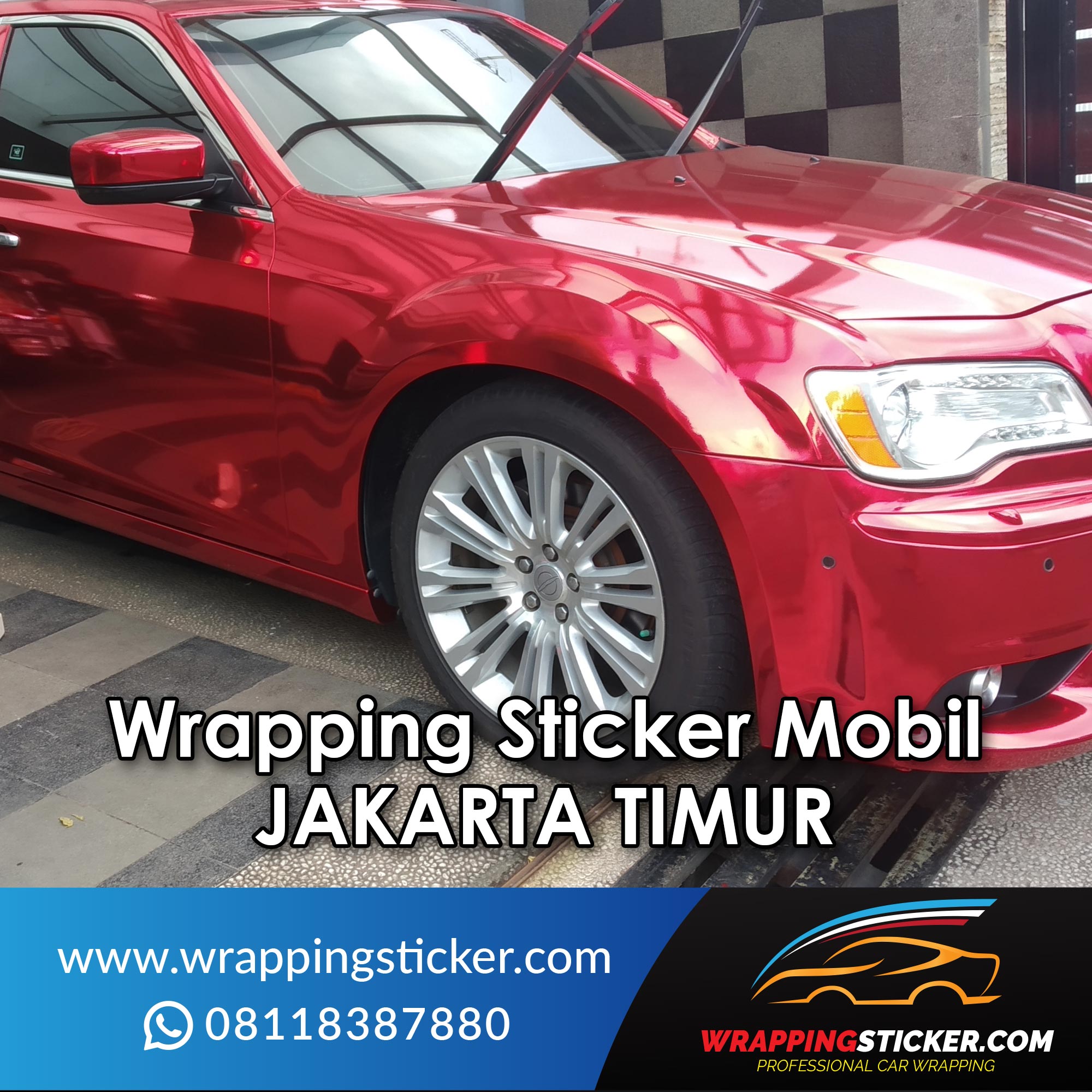 Wrapping Sticker Mobil Jakarta Timur